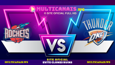 Assistir NBA: Houston Rockets x Oklahoma City Thunder ao vivo online 14/12/2024