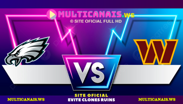 Assistir NFL: Philadelphia Eagles x Washington Commanders ao vivo online 22/12/2024