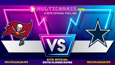 Assistir NFL: Tampa Bay Buccaneers x Dallas Cowboys ao vivo online 22/12/2024