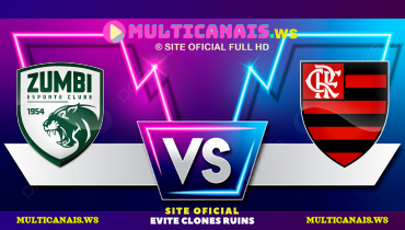 Assistir Zumbi x Flamengo ao vivo online 08/01/2025