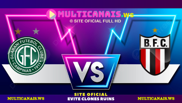 Assistir Guarani x Botafogo-SP ao vivo online 15/01/2025