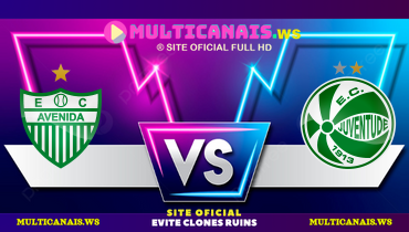 Assistir Avenida x Juventude ao vivo online 12/02/2025