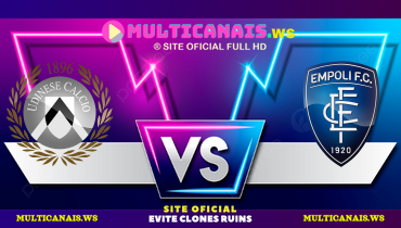 Assistir Udinese x Empoli ao vivo online 16/02/2025