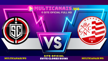Assistir Santa Cruz-RN x Náutico ao vivo online 19/02/2025