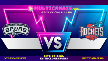 Assistir NBA: San Antonio Spurs x Houston Rockets ao vivo online 26/02/2025