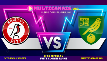 Assistir Bristol City x Norwich City ao vivo online 14/03/2025
