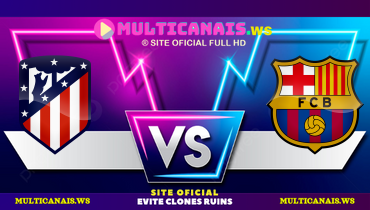 Assistir Atlético de Madrid x Barcelona ao vivo online 02/04/2025