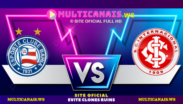 Assistir Bahia x Internacional ao vivo online 03/04/2025