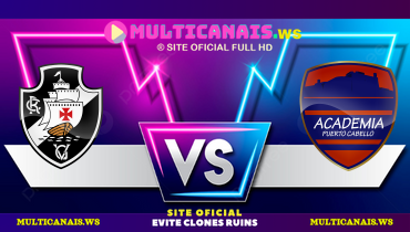 Assistir Vasco x Academia Puerto Cabello ao vivo online 08/04/2025