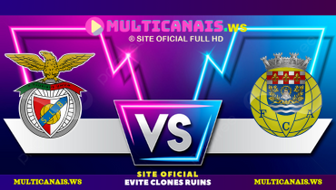 Assistir Benfica x Arouca ao vivo online 13/04/2025