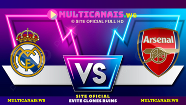 Assistir Real Madrid x Arsenal ao vivo online 16/04/2025