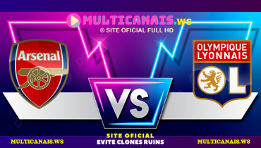 Assistir Arsenal x Lyon FEMININO ao vivo online 19/04/2025