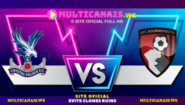 Assistir Crystal Palace x Bournemouth ao vivo online 19/04/2025