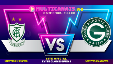 Assistir América-MG x Goiás ao vivo online 20/04/2025