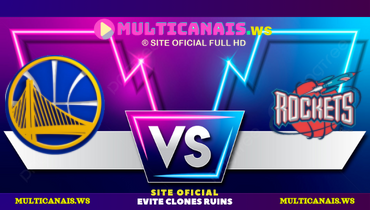Assistir NBA: Golden State Warriors x Houston Rockets ao vivo online 23/04/2025