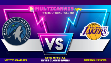 Assistir NBA: Minnesota Timberwolves x Los Angeles Lakers ao vivo online 30/04/2025