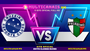 Assistir Cruzeiro x Palestino ao vivo online 14/05/2025