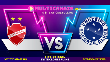 Assistir Vila Nova x Cruzeiro ao vivo online 22/05/2025