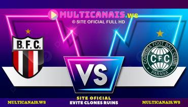 Assistir Botafogo-SP x Coritiba ao vivo online 05/06/2025