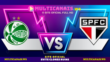 Assistir Juventude x São Paulo FEMININO ao vivo online 14/06/2025