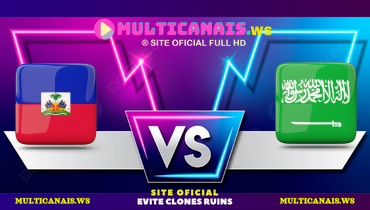 Assistir Haiti x Arábia Saudita ao vivo online 15/06/2025