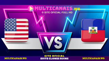 Assistir Estados Unidos x Haiti ao vivo online 22/06/2025